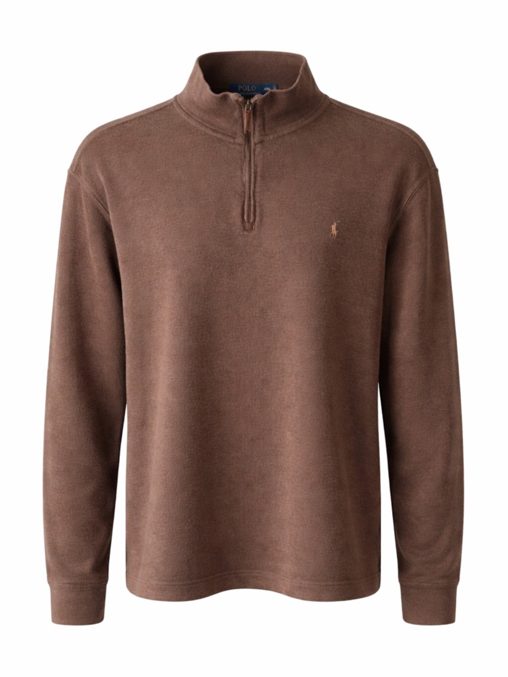 Polo Ralph Lauren Brown Quarter Zip Pullover Sweater XXL